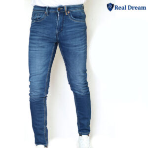 Dark Blue Denim Jeans For Men