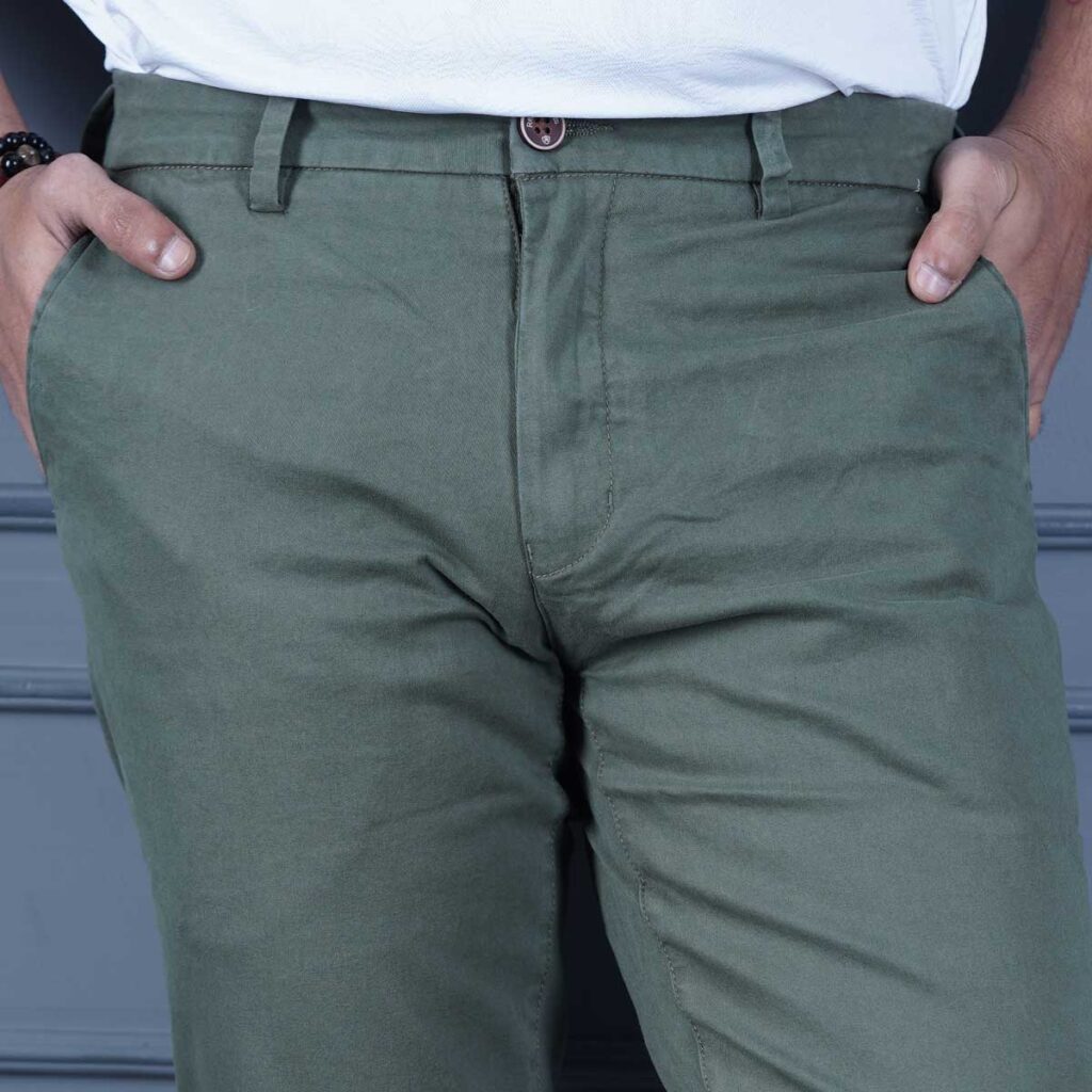 formal gabardine pant olive pant