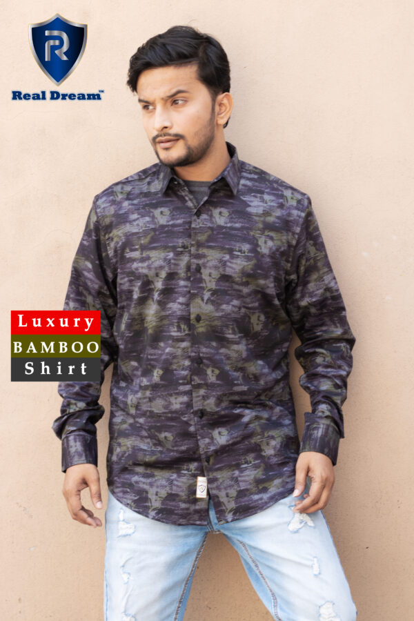 Bamboo Fabric Shirt For Mens Real Dream