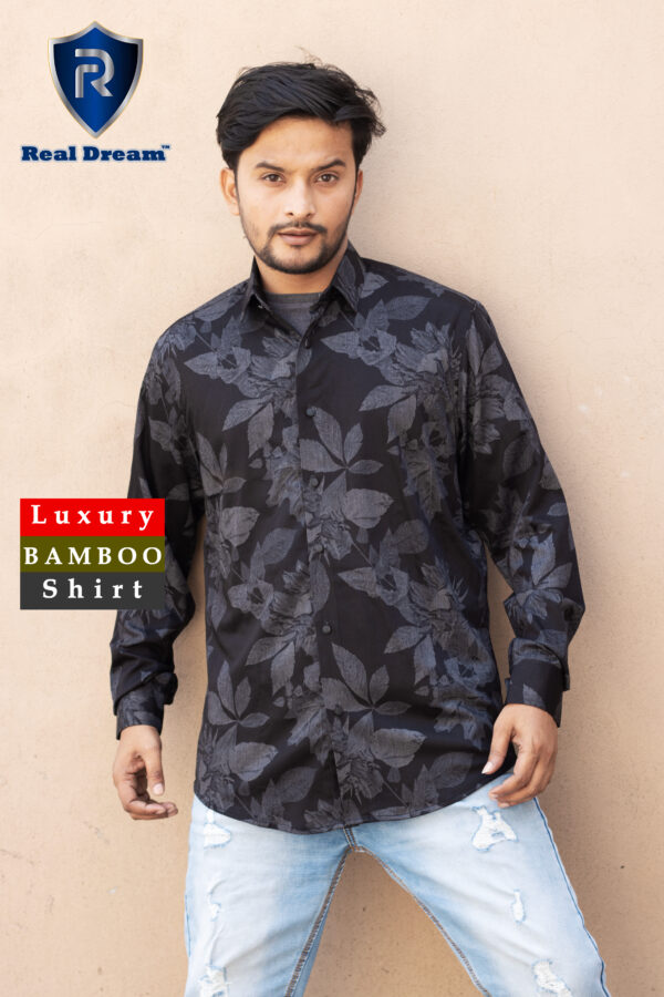 Bamboo Fabric Shirt For Mens Real Dream - Image 2